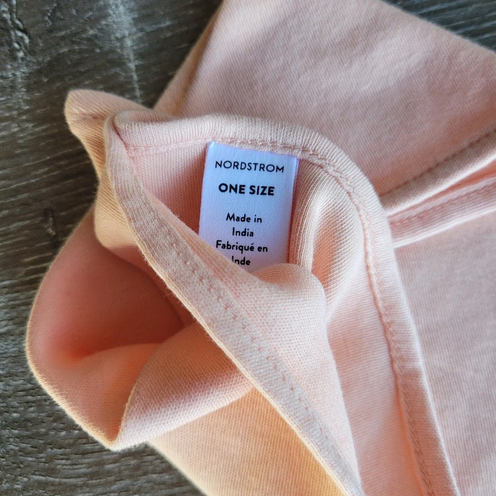 Nordstrom 2 Piece Bandana Cotton Bib Rainbow & Solid
